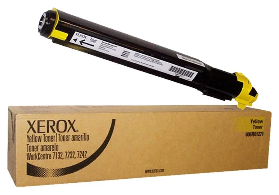 Xerox-006R01271-WC7132-WC7232-WC7242-Orijinal-Sarı-Toner Xerox 006R01271 WC7132 WC7232 WC7242 Orijinal Sarı Toner - Görsel 1